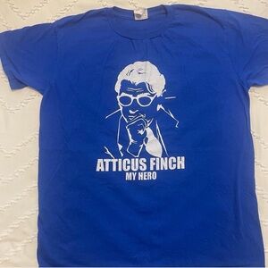 Atticus Finch My Hero Blue men’s  T-Shirt